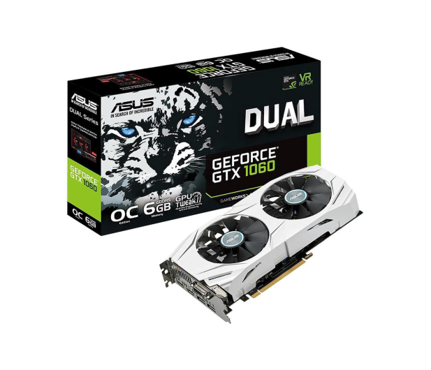 ASUS GeForce GTX 1060 Dual 6GB GDDR5 - 316840 - zdjęcie
